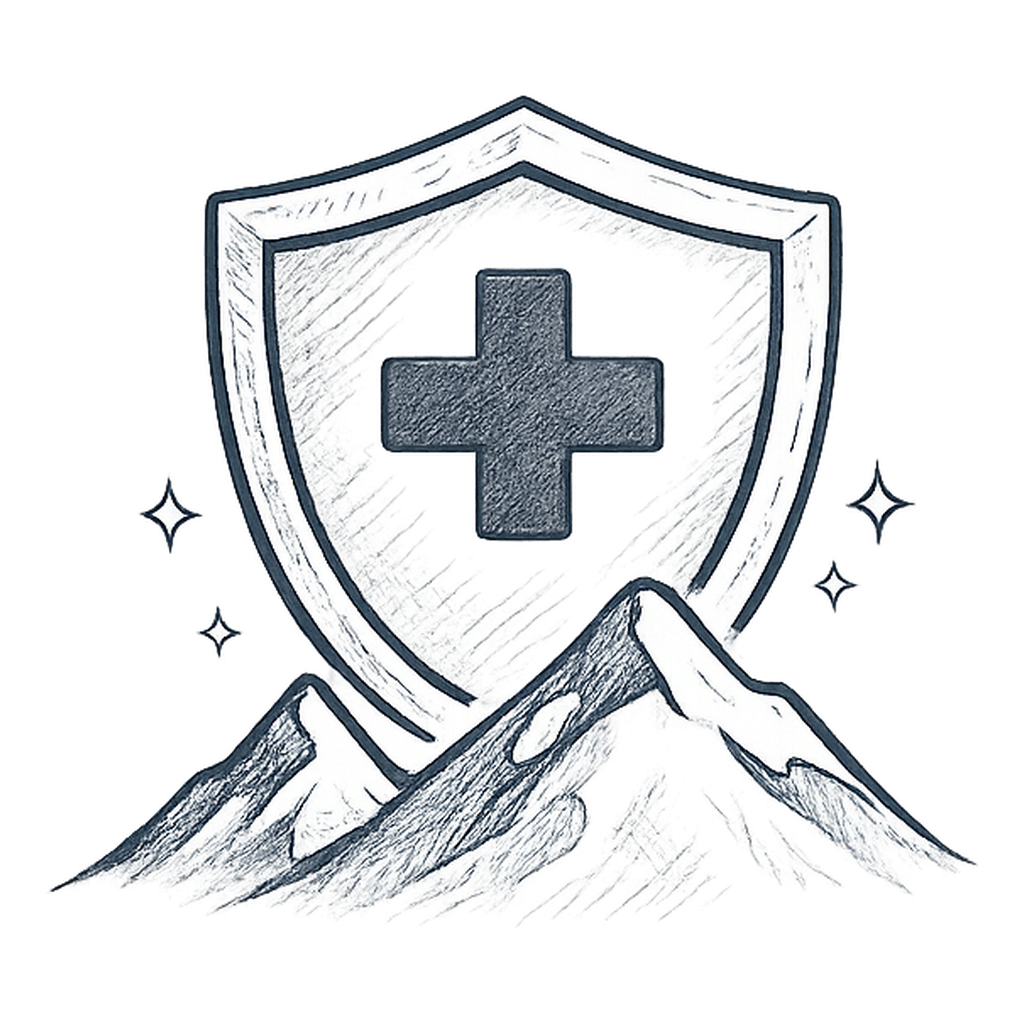 Disegno soccorso alpino